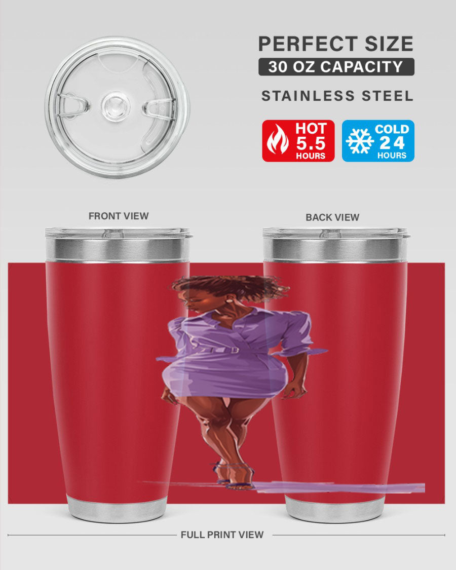 Fashion Girl in Lavender Cotton Tank, stylish and comfortable, perfect for casual wear.