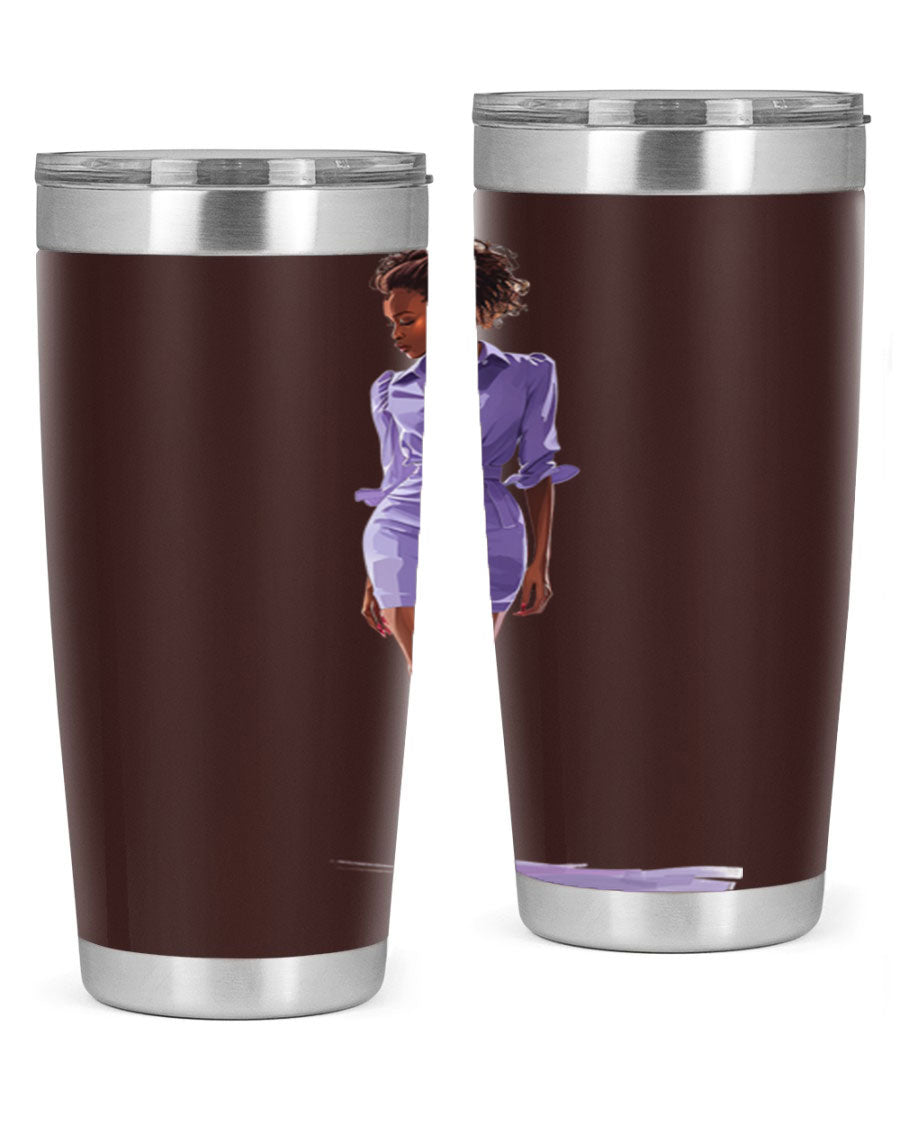 Fashion Girl in Lavender Cotton Tank, stylish and comfortable, perfect for casual wear.