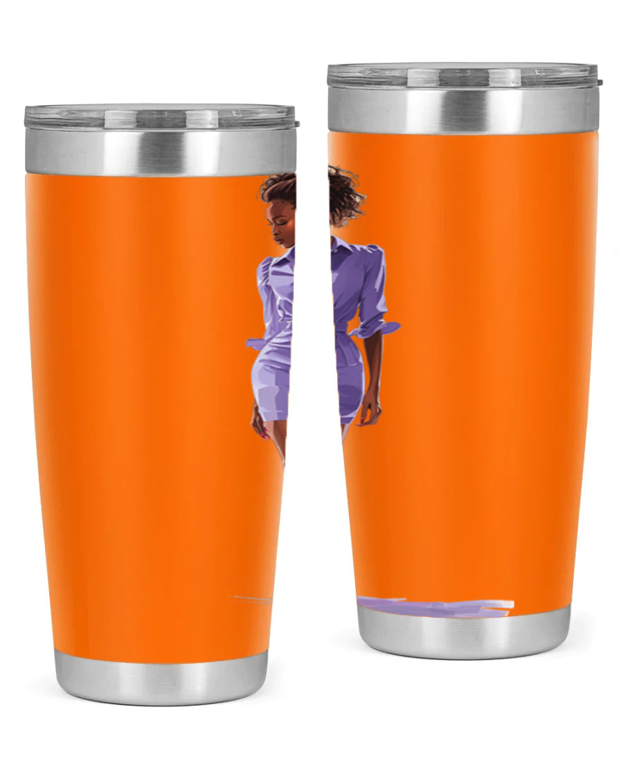 Fashion Girl in Lavender Cotton Tank, stylish and comfortable, perfect for casual wear.