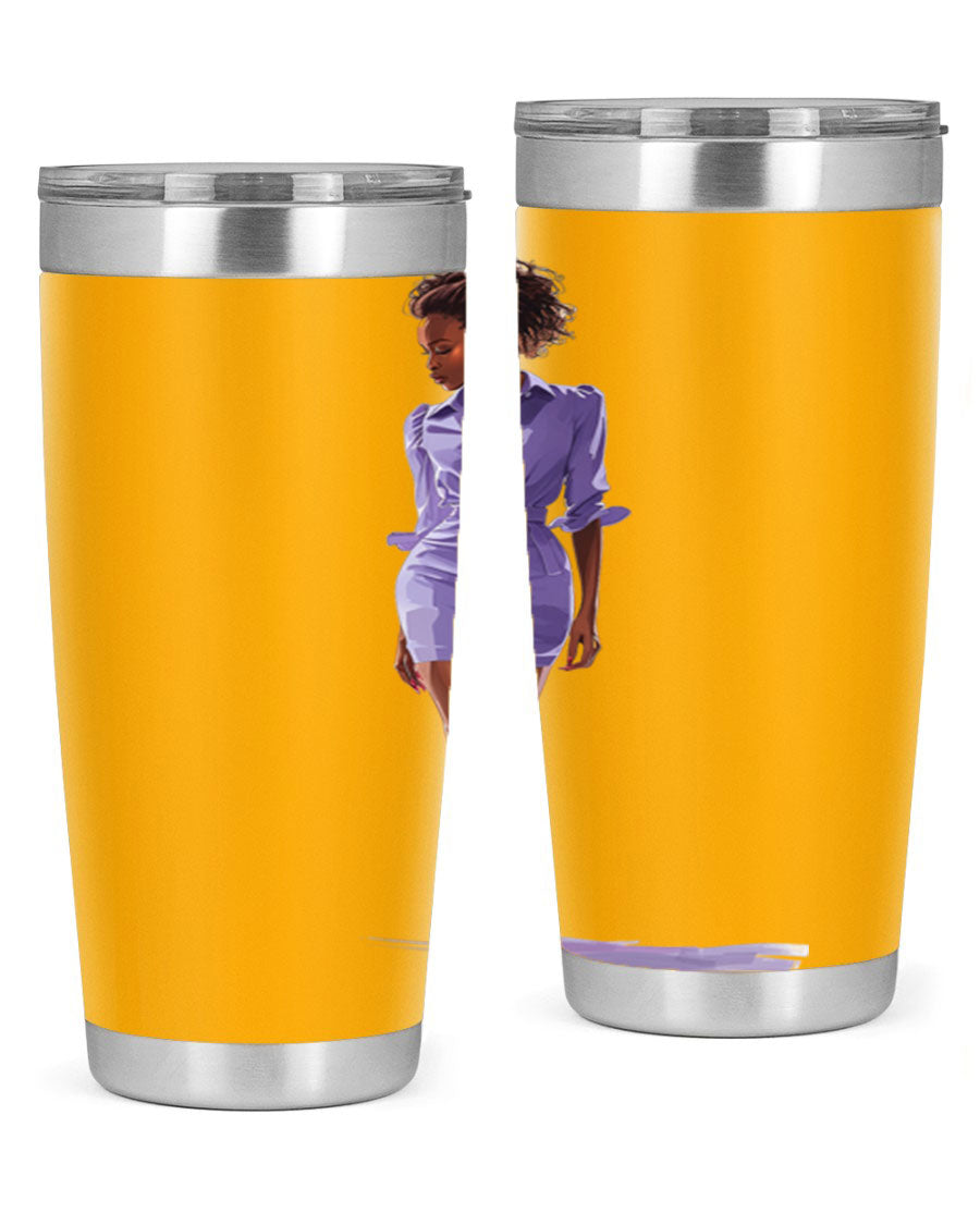 Fashion Girl in Lavender Cotton Tank, stylish and comfortable, perfect for casual wear.