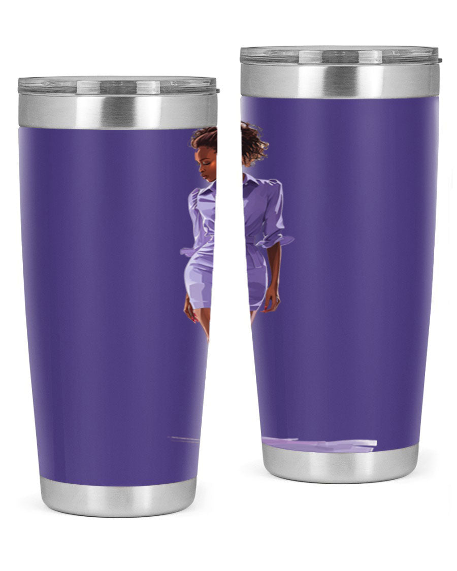 Fashion Girl in Lavender Cotton Tank, stylish and comfortable, perfect for casual wear.