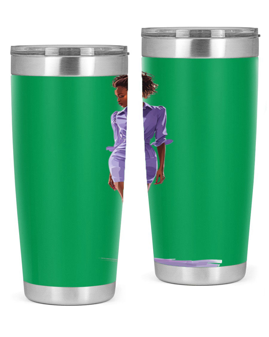 Fashion Girl in Lavender Cotton Tank, stylish and comfortable, perfect for casual wear.