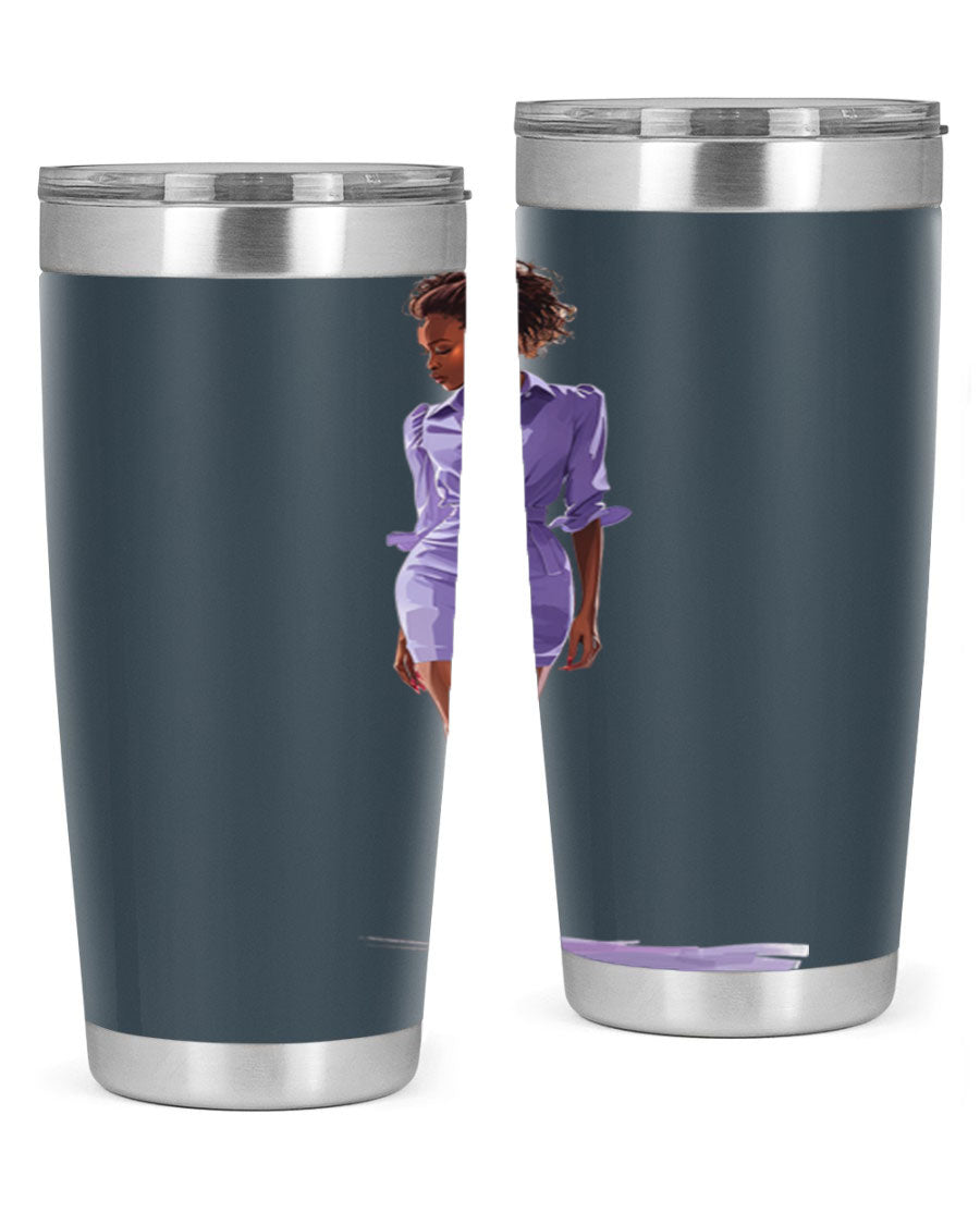 Fashion Girl in Lavender Cotton Tank, stylish and comfortable, perfect for casual wear.