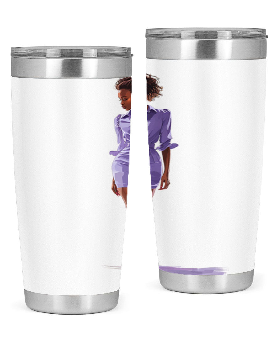 Fashion Girl in Lavender Cotton Tank, stylish and comfortable, perfect for casual wear.