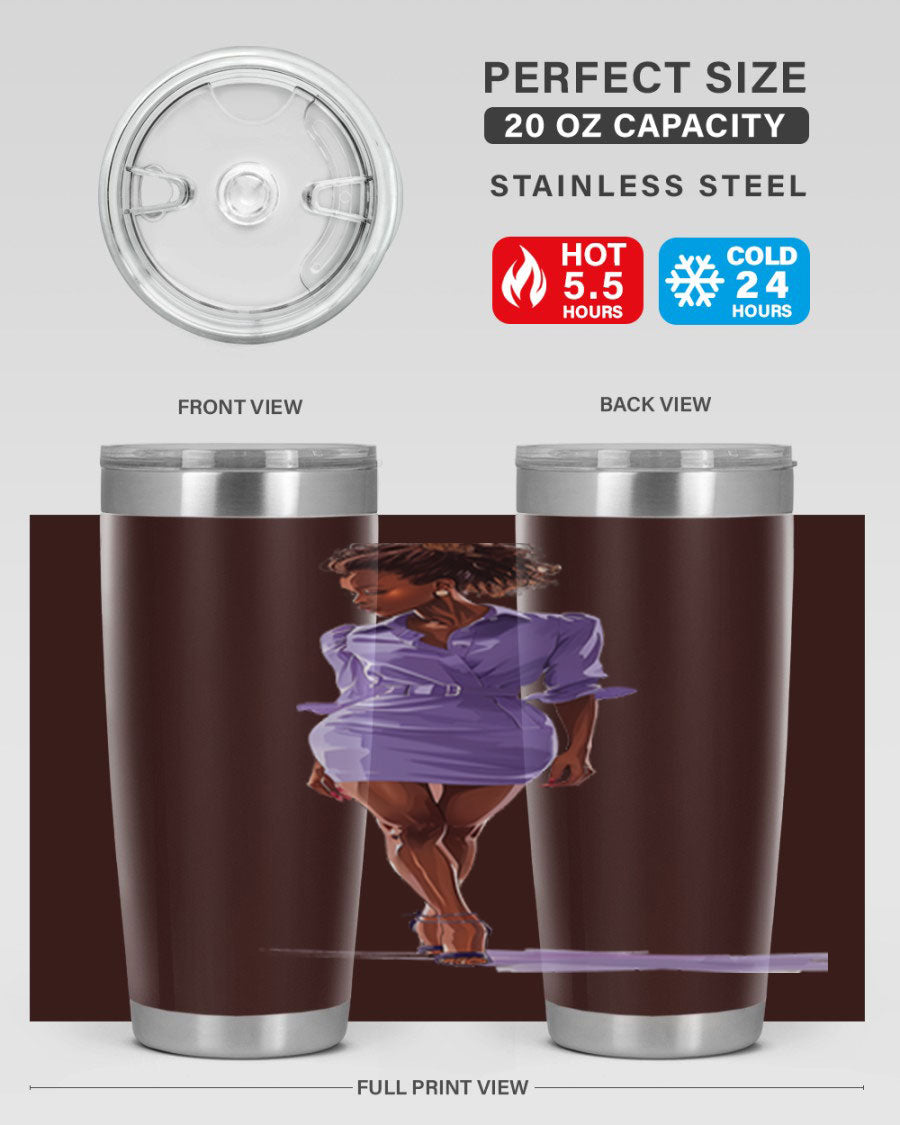 Fashion Girl in Lavender Cotton Tank, stylish and comfortable, perfect for casual wear.