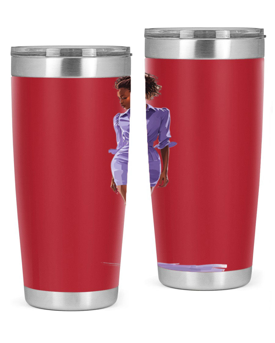 Fashion Girl in Lavender Cotton Tank, stylish and comfortable, perfect for casual wear.