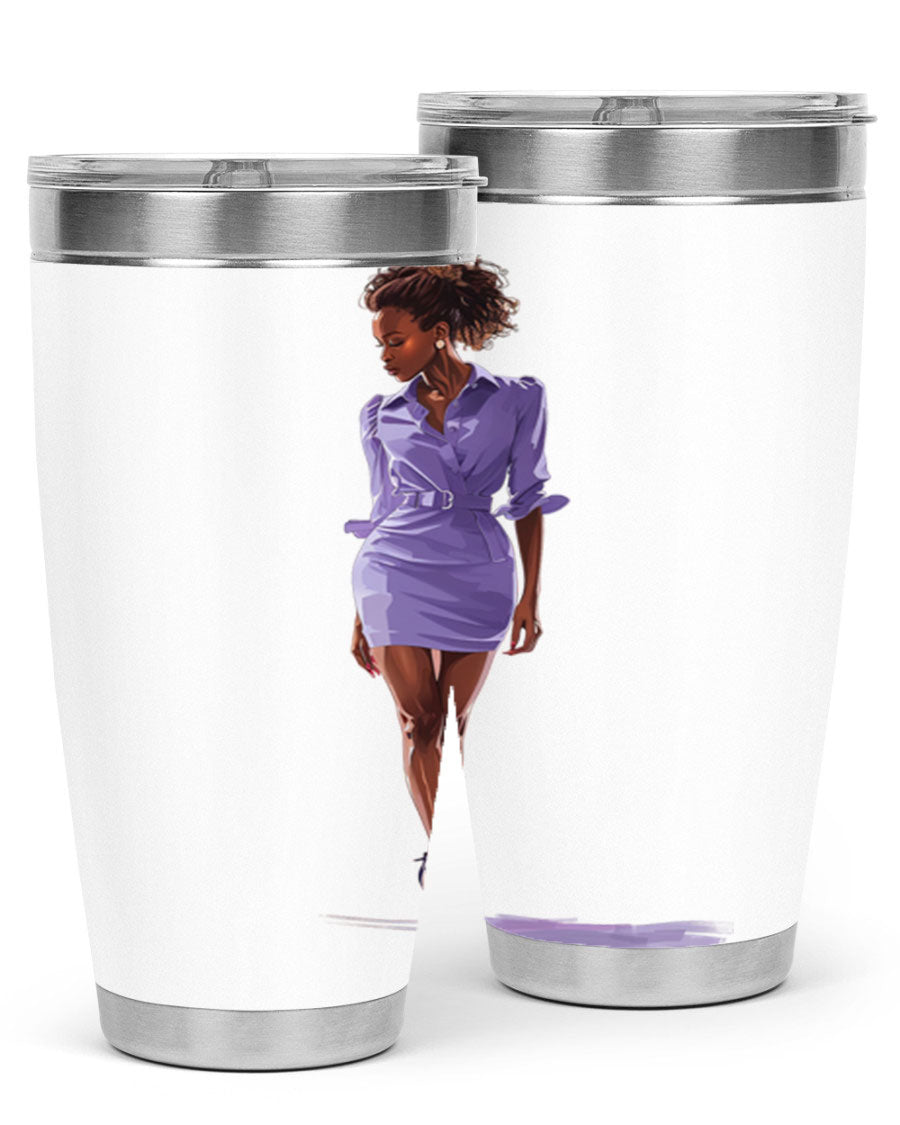 Fashion Girl in Lavender Cotton Tank, stylish and comfortable, perfect for casual wear.