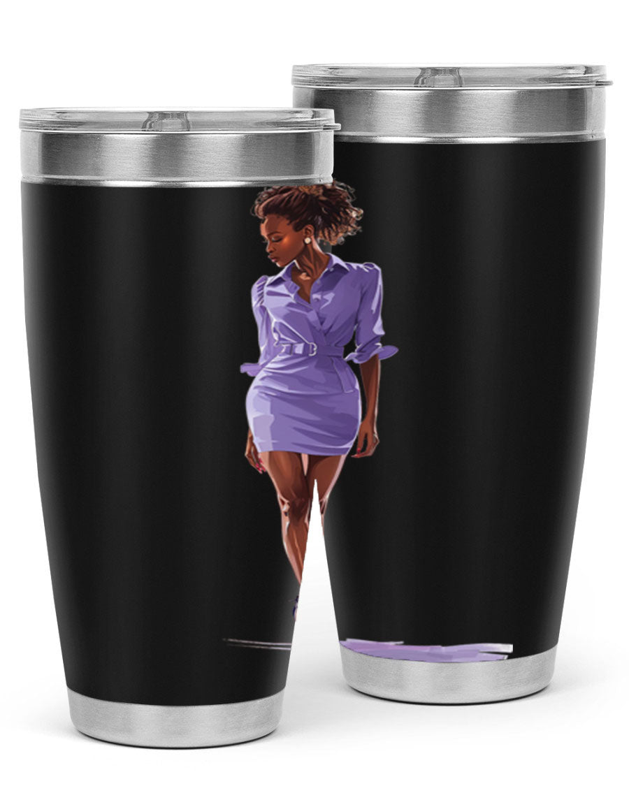 Fashion Girl in Lavender Cotton Tank, stylish and comfortable, perfect for casual wear.