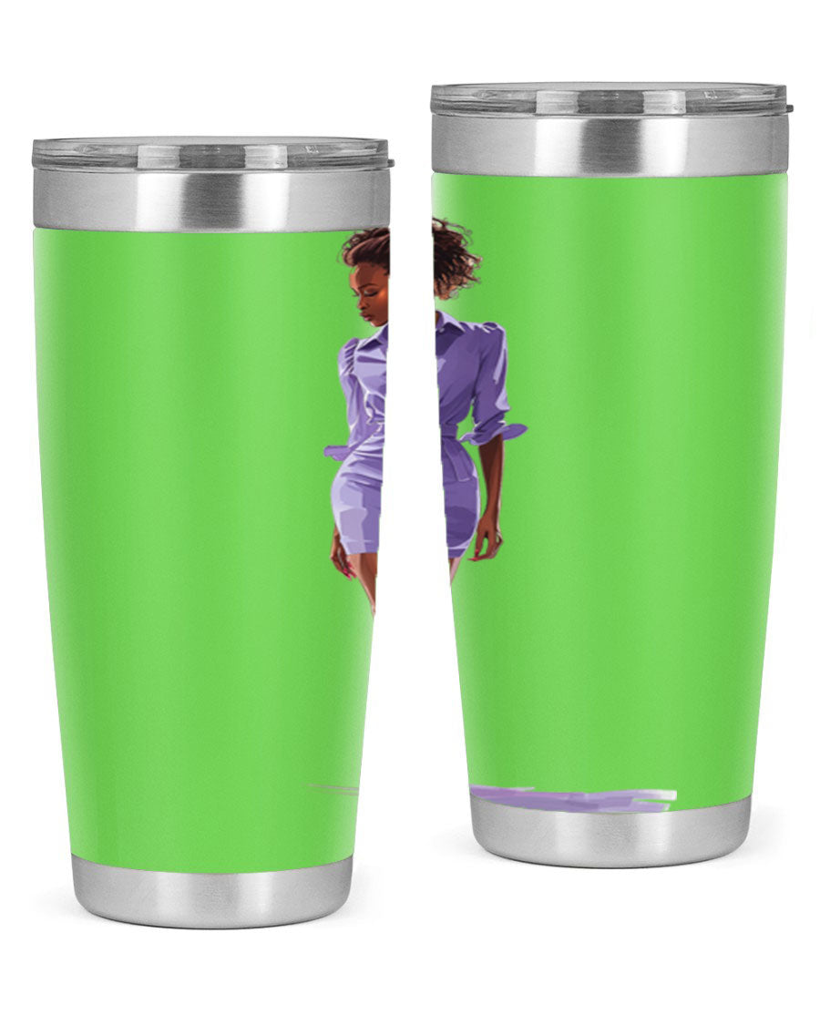 Fashion Girl in Lavender Cotton Tank, stylish and comfortable, perfect for casual wear.