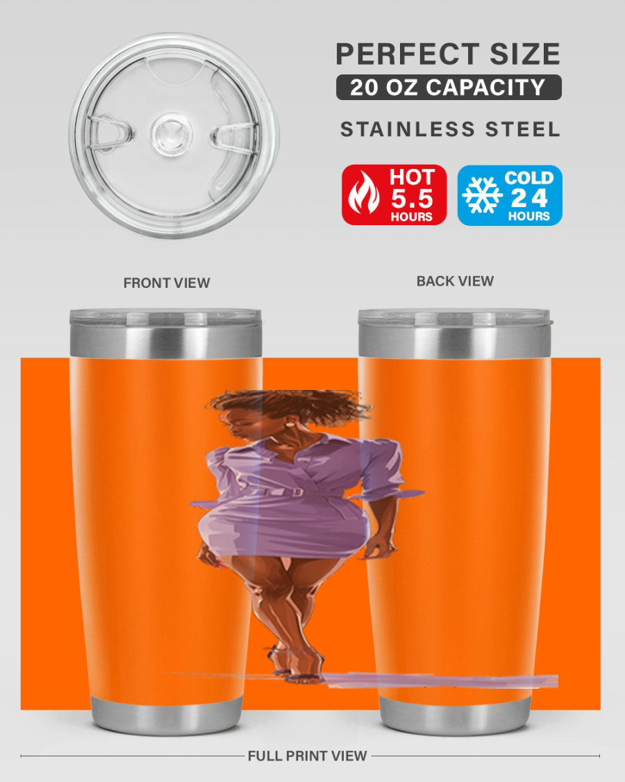 Fashion Girl in Lavender Cotton Tank, stylish and comfortable, perfect for casual wear.