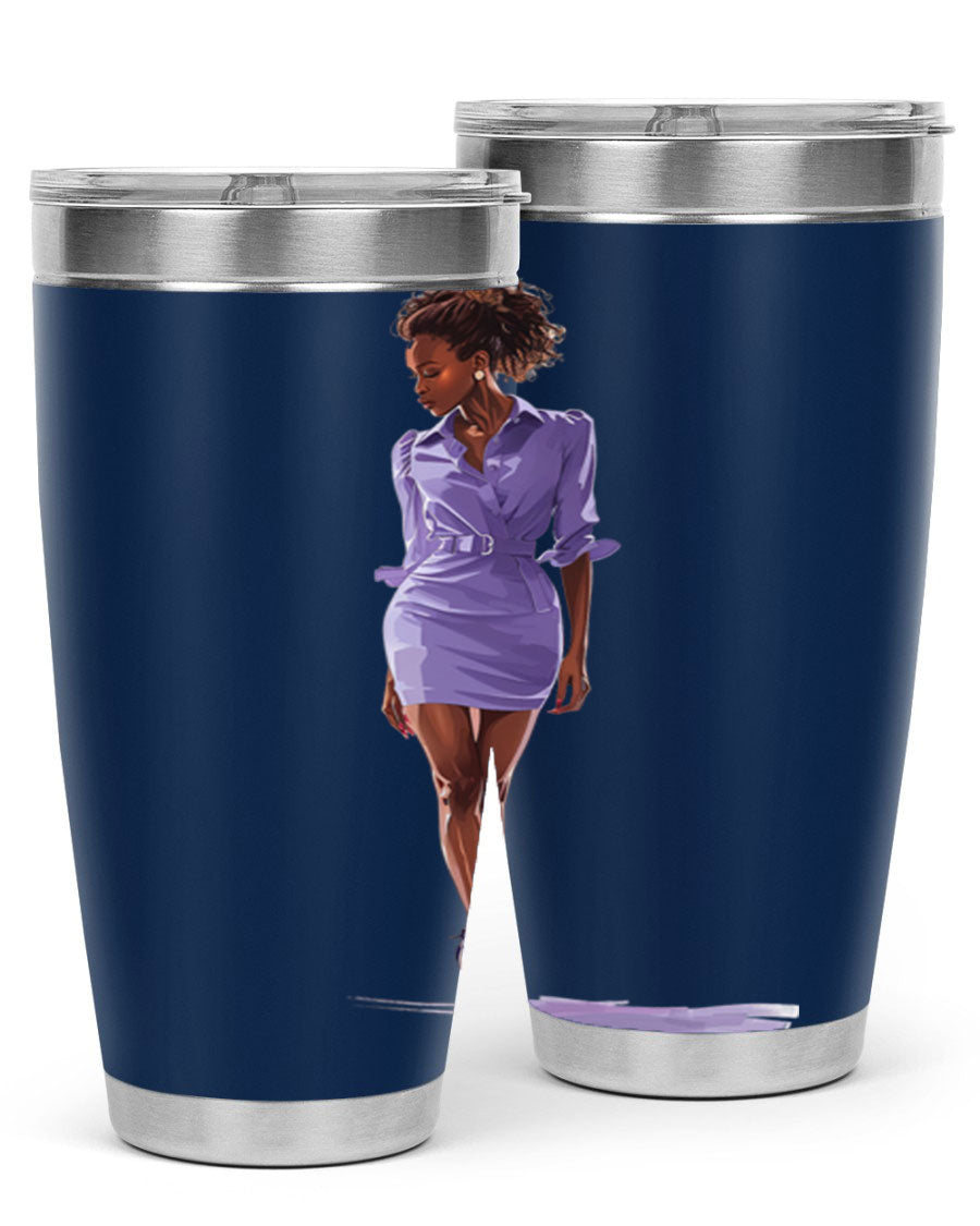 Fashion Girl in Lavender Cotton Tank, stylish and comfortable, perfect for casual wear.