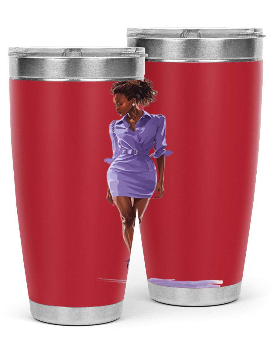 Fashion Girl in Lavender Cotton Tank, stylish and comfortable, perfect for casual wear.