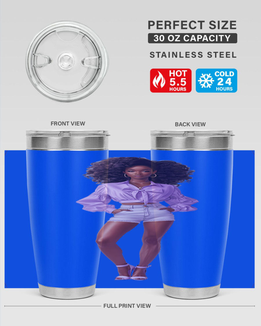 Fashion girl in lavender cotton tank top, showcasing a stylish and comfortable design perfect for casual wear.