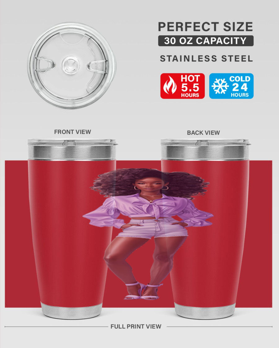 Fashion girl in lavender cotton tank top, showcasing a stylish and comfortable design perfect for casual wear.