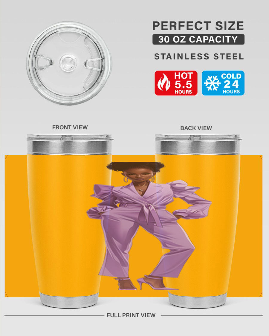 Fashion girl in lavender cotton tank top, showcasing a stylish design and soft fabric, perfect for casual wear.