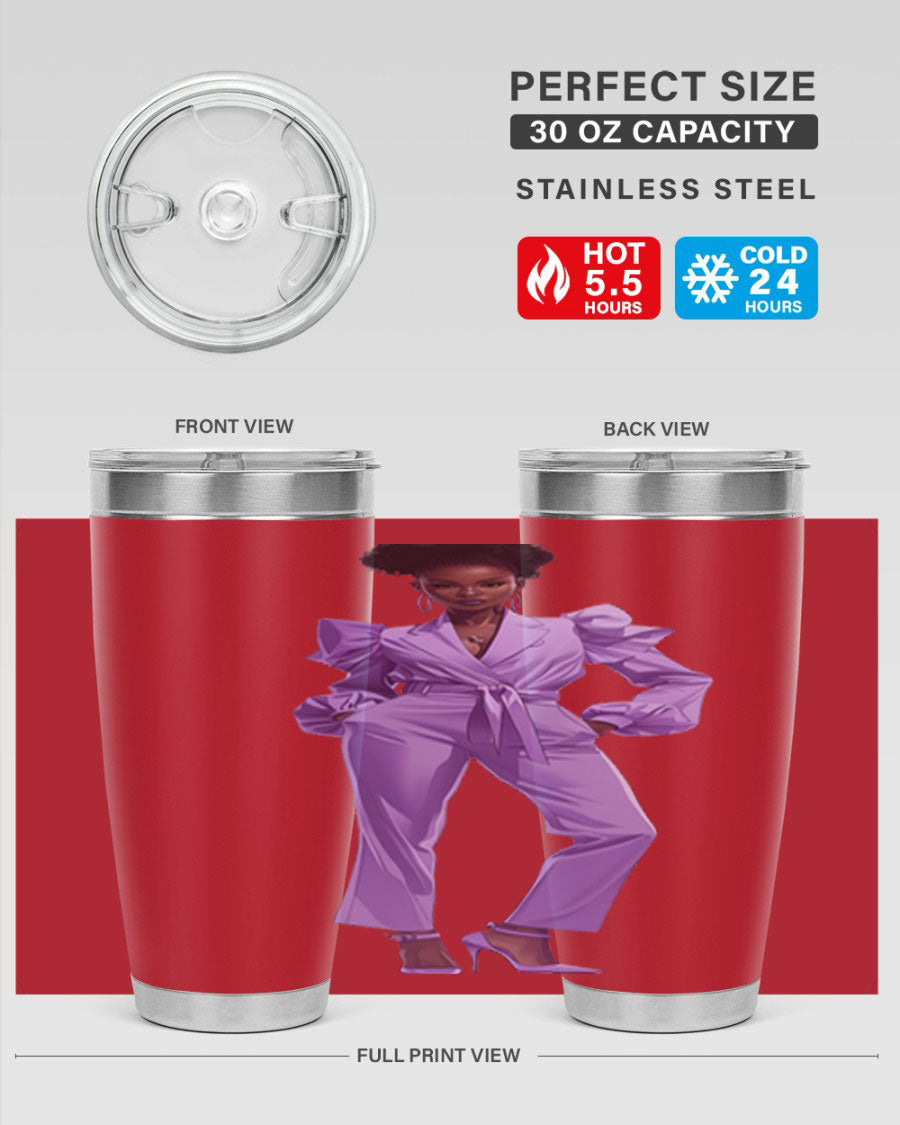 Fashion girl in lavender cotton tank top, showcasing a stylish design and soft fabric, perfect for casual wear.