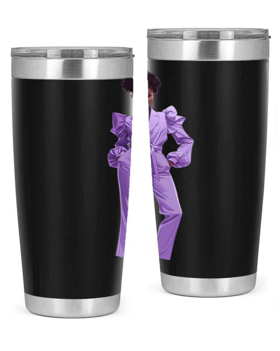 Fashion girl in lavender cotton tank top, showcasing a stylish design and soft fabric, perfect for casual wear.