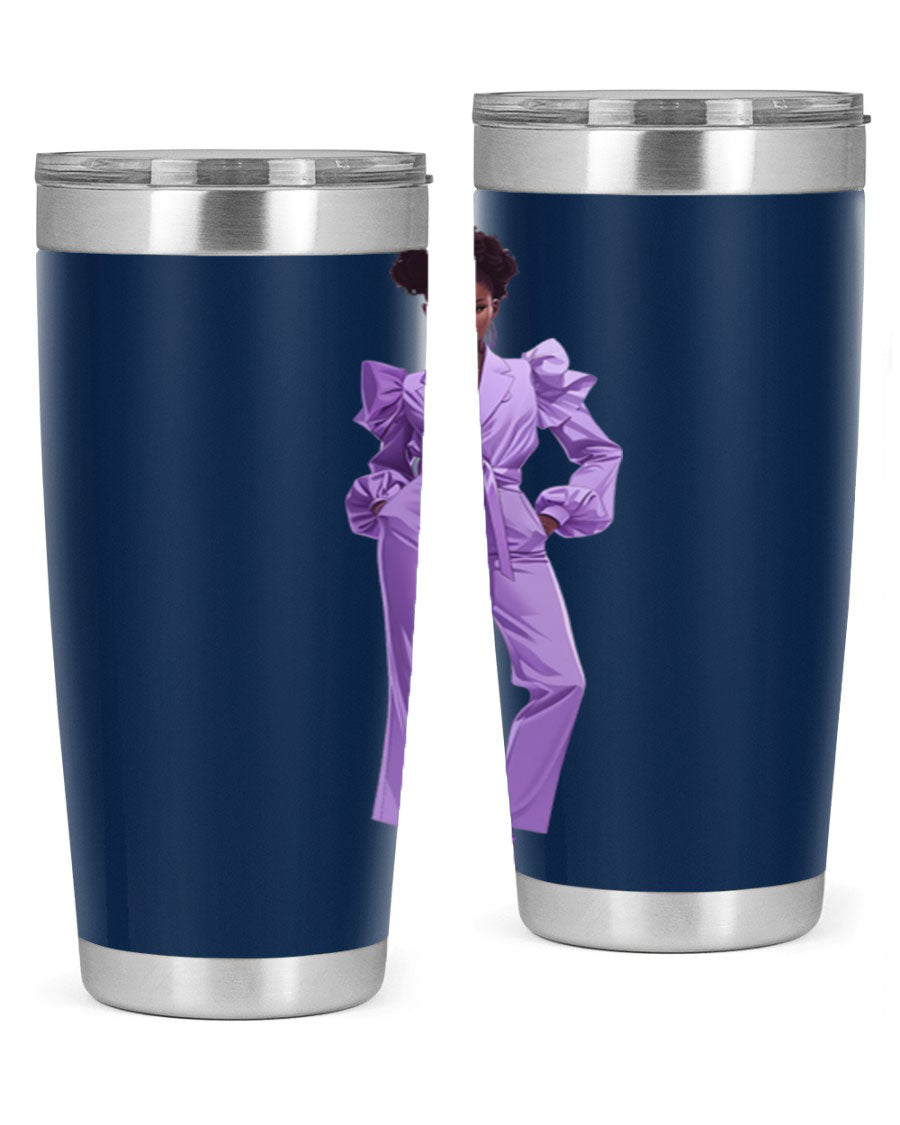 Fashion girl in lavender cotton tank top, showcasing a stylish design and soft fabric, perfect for casual wear.