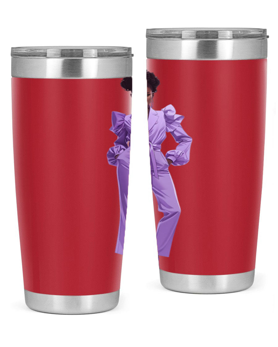 Fashion girl in lavender cotton tank top, showcasing a stylish design and soft fabric, perfect for casual wear.