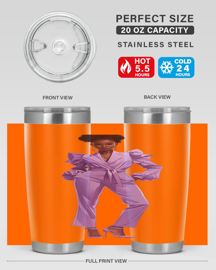 Fashion girl in lavender cotton tank top, showcasing a stylish design and soft fabric, perfect for casual wear.