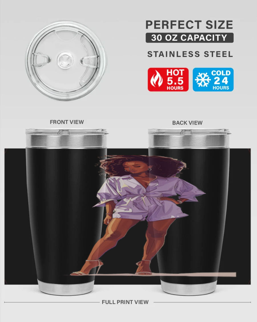 Fashion girl wearing a lavender cotton tank top, showcasing a stylish and comfortable design perfect for casual wear.