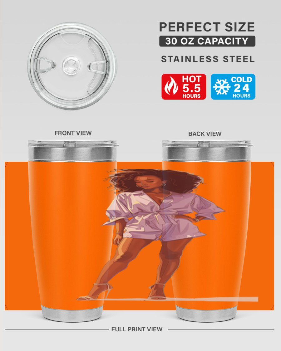 Fashion girl wearing a lavender cotton tank top, showcasing a stylish and comfortable design perfect for casual wear.