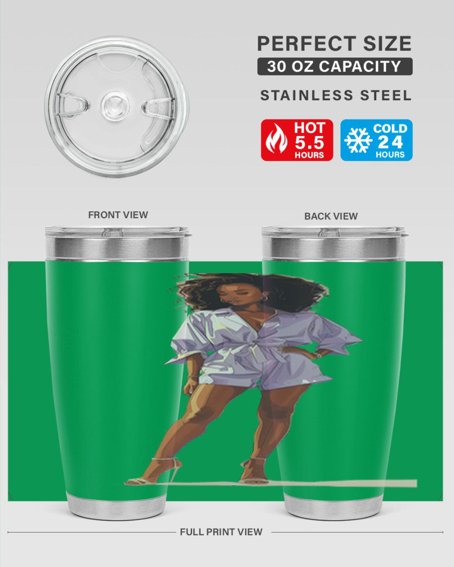 Fashion girl wearing a lavender cotton tank top, showcasing a stylish and comfortable design perfect for casual wear.