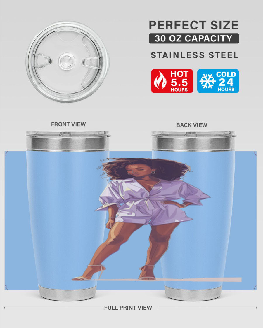 Fashion girl wearing a lavender cotton tank top, showcasing a stylish and comfortable design perfect for casual wear.