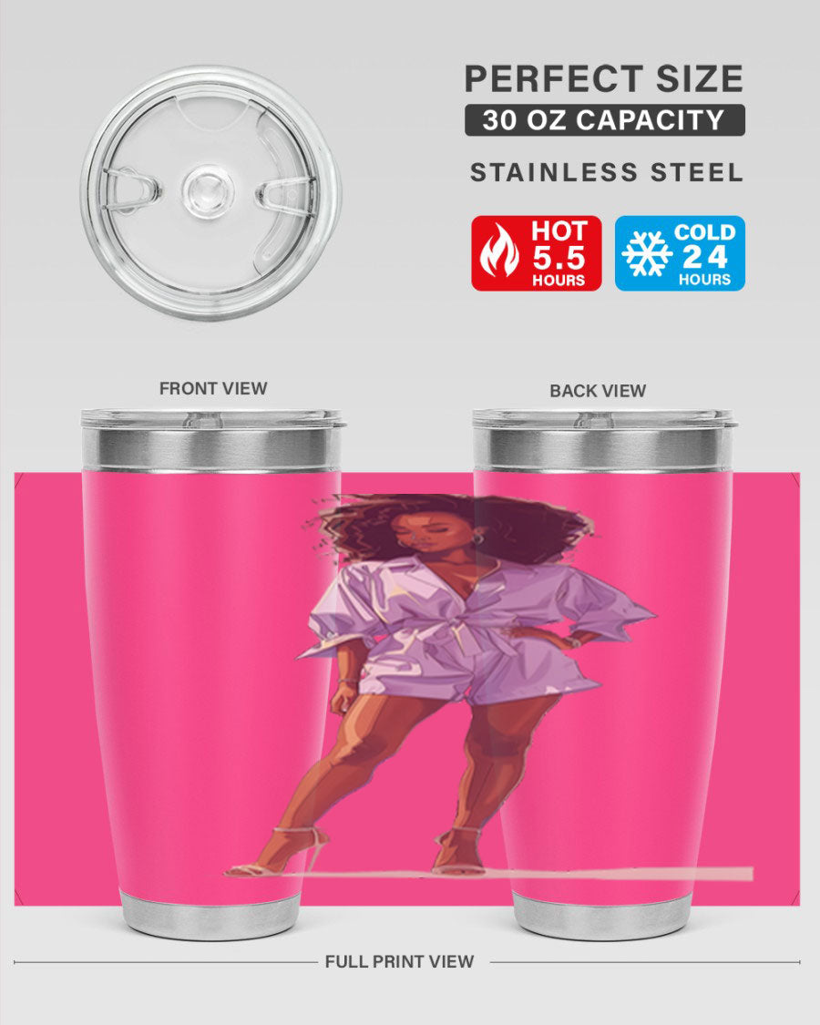 Fashion girl wearing a lavender cotton tank top, showcasing a stylish and comfortable design perfect for casual wear.