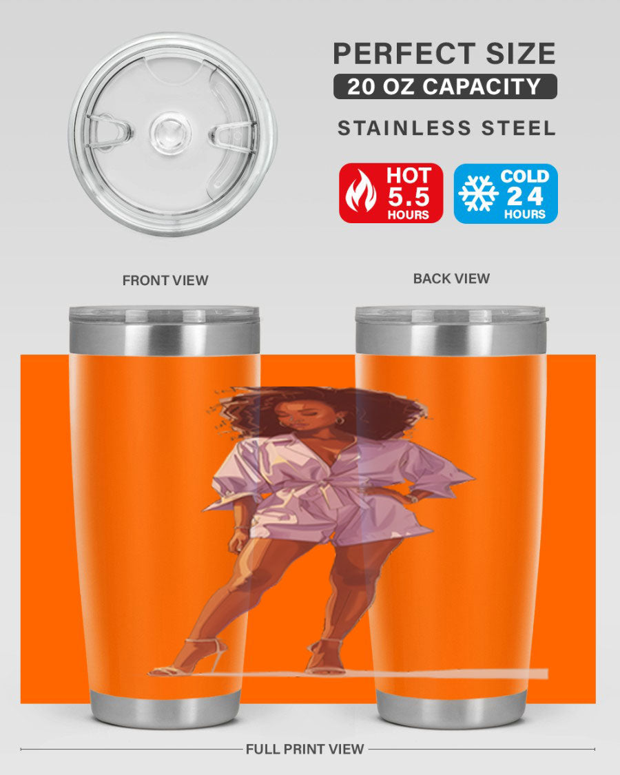 Fashion girl wearing a lavender cotton tank top, showcasing a stylish and comfortable design perfect for casual wear.