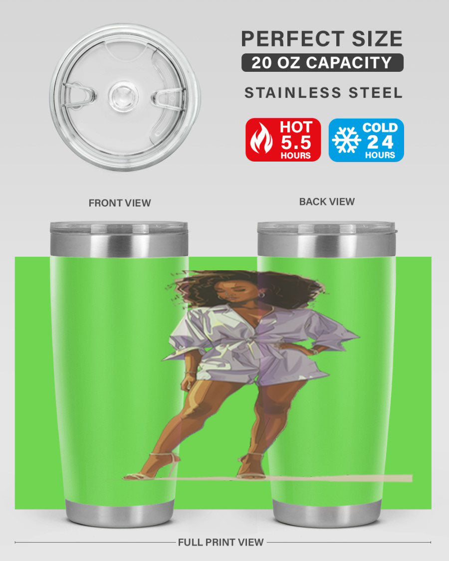 Fashion girl wearing a lavender cotton tank top, showcasing a stylish and comfortable design perfect for casual wear.