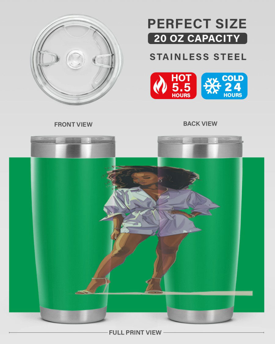 Fashion girl wearing a lavender cotton tank top, showcasing a stylish and comfortable design perfect for casual wear.