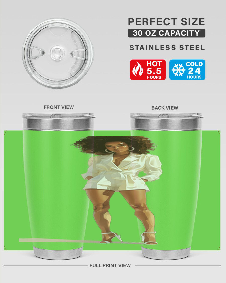 Fashion girl in white cotton tank top, showcasing stylish design and comfortable fit, perfect for casual outings.