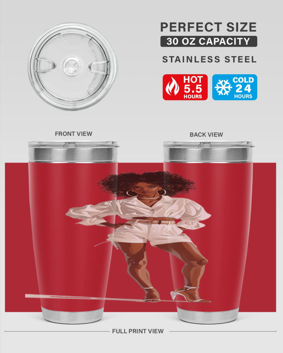 Fashion girl wearing a stylish white cotton tank top, showcasing a casual summer look.