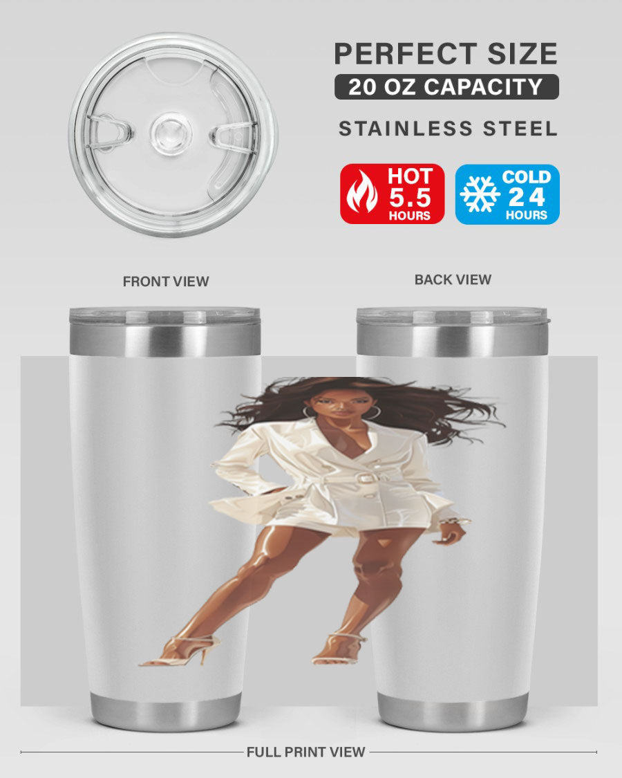 A stylish fashion girl wearing a white cotton tank top, showcasing a trendy and casual look perfect for summer outings.