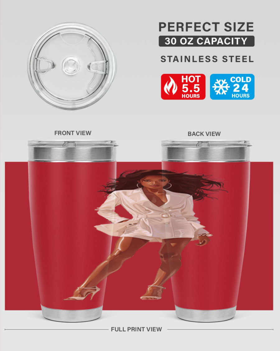 A stylish fashion girl wearing a white cotton tank top, showcasing a trendy and casual look perfect for summer outings.