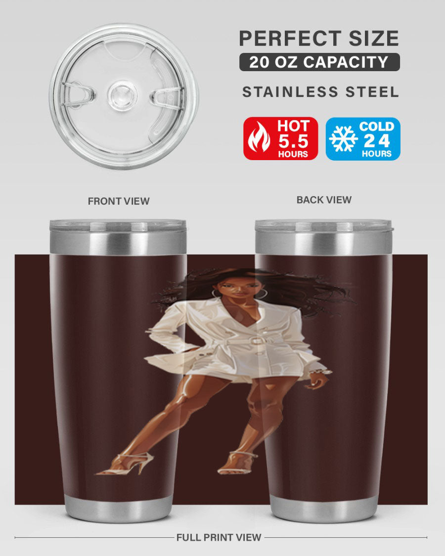 A stylish fashion girl wearing a white cotton tank top, showcasing a trendy and casual look perfect for summer outings.