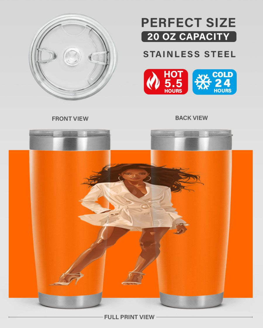 A stylish fashion girl wearing a white cotton tank top, showcasing a trendy and casual look perfect for summer outings.