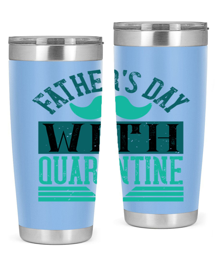 20oz and 30oz stainless steel tumblers for Father's Day, featuring double wall vacuum insulation and a drink-thru lid.