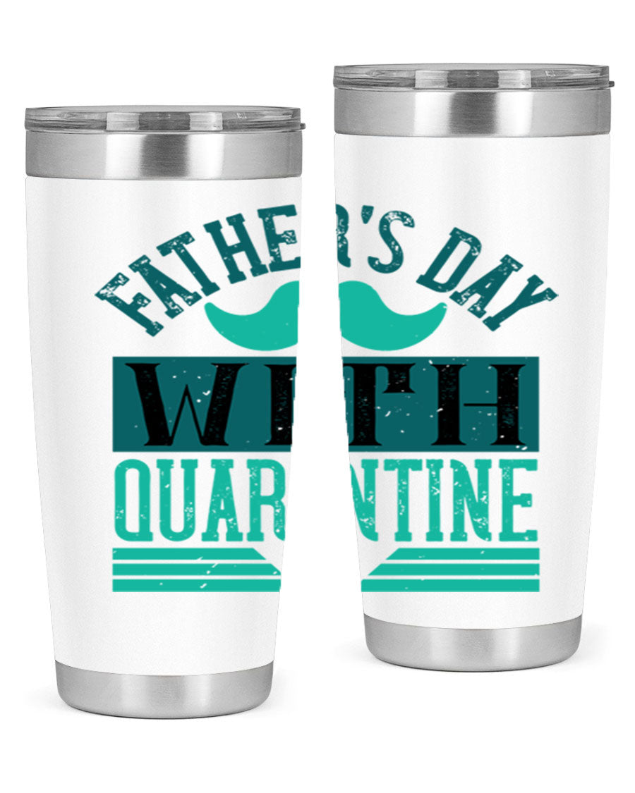 20oz and 30oz stainless steel tumblers for Father's Day, featuring double wall vacuum insulation and a drink-thru lid.
