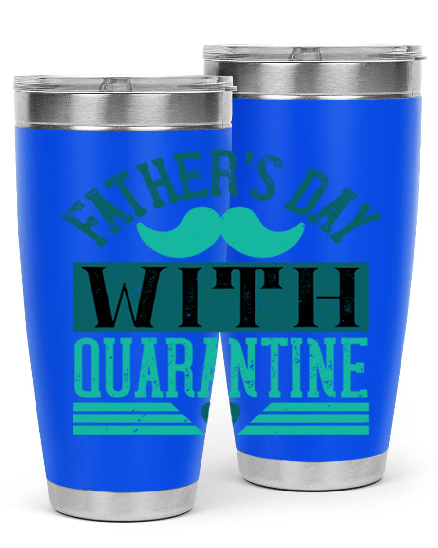 20oz and 30oz stainless steel tumblers for Father's Day, featuring double wall vacuum insulation and a drink-thru lid.