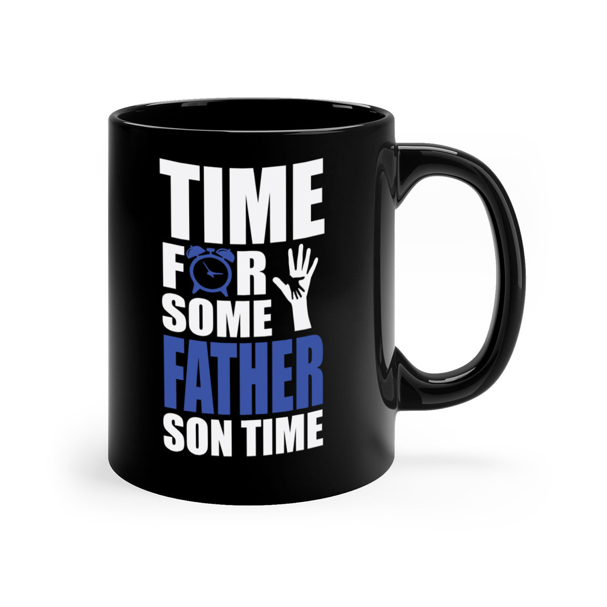 fathertransperntpng 129# Mug with colorful handle and glossy finish, available in multiple colors and sizes.