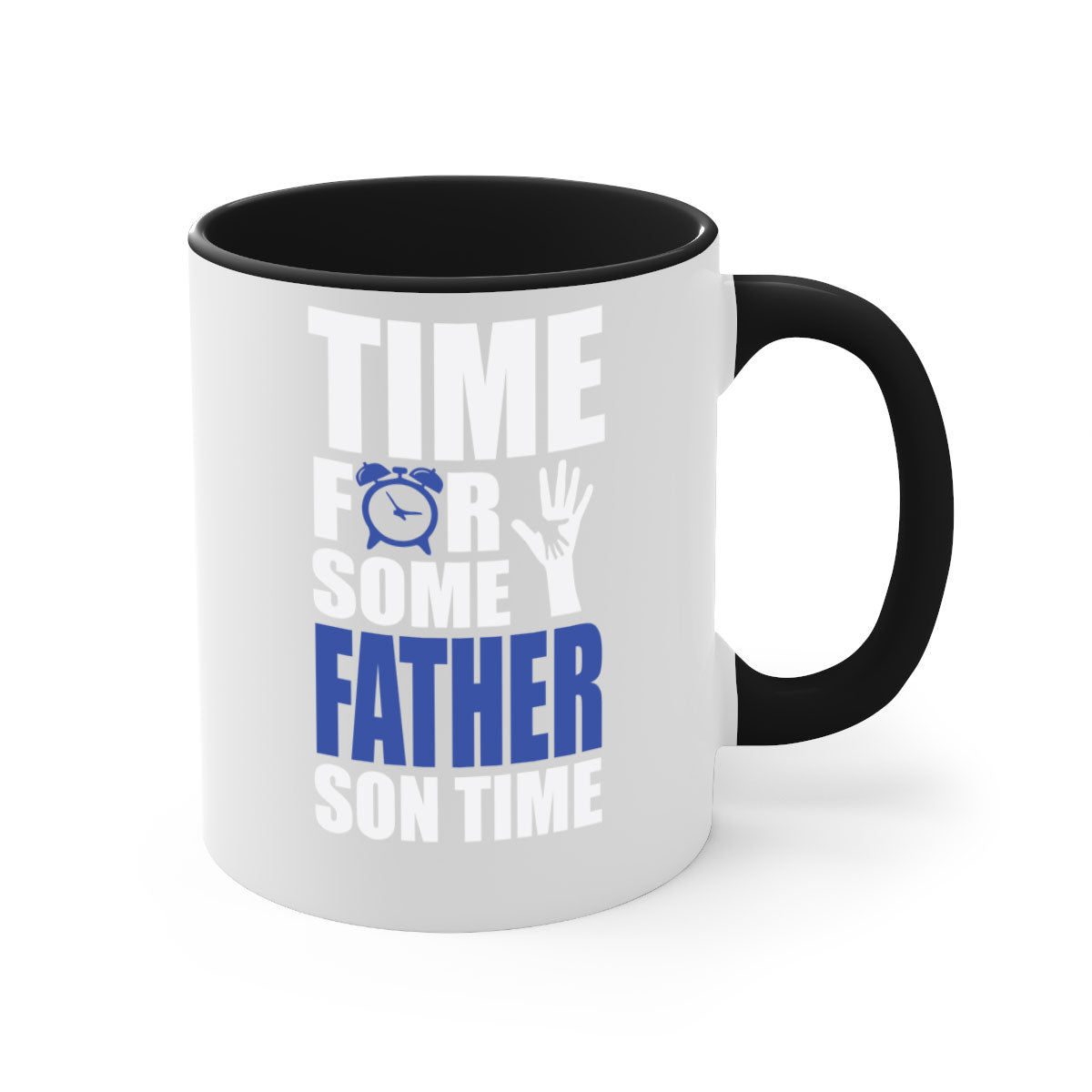 fathertransperntpng 129# Mug with colorful handle and glossy finish, available in multiple colors and sizes.