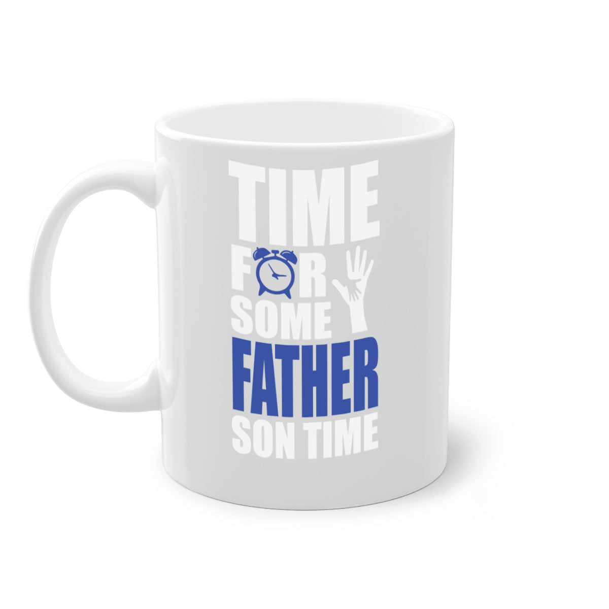fathertransperntpng 129# Mug with colorful handle and glossy finish, available in multiple colors and sizes.