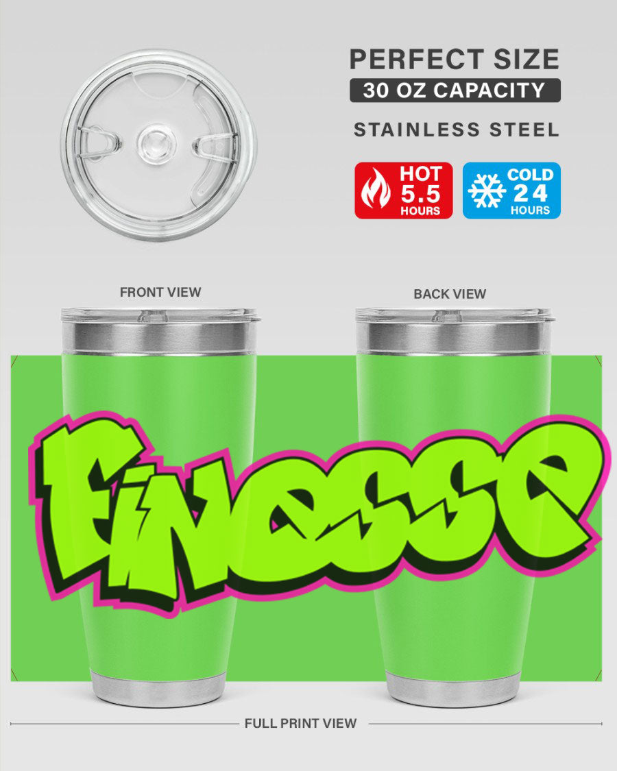 Finesse 154# Cotton Tank featuring stylish black words and phrases on a soft cotton fabric, perfect for casual wear.