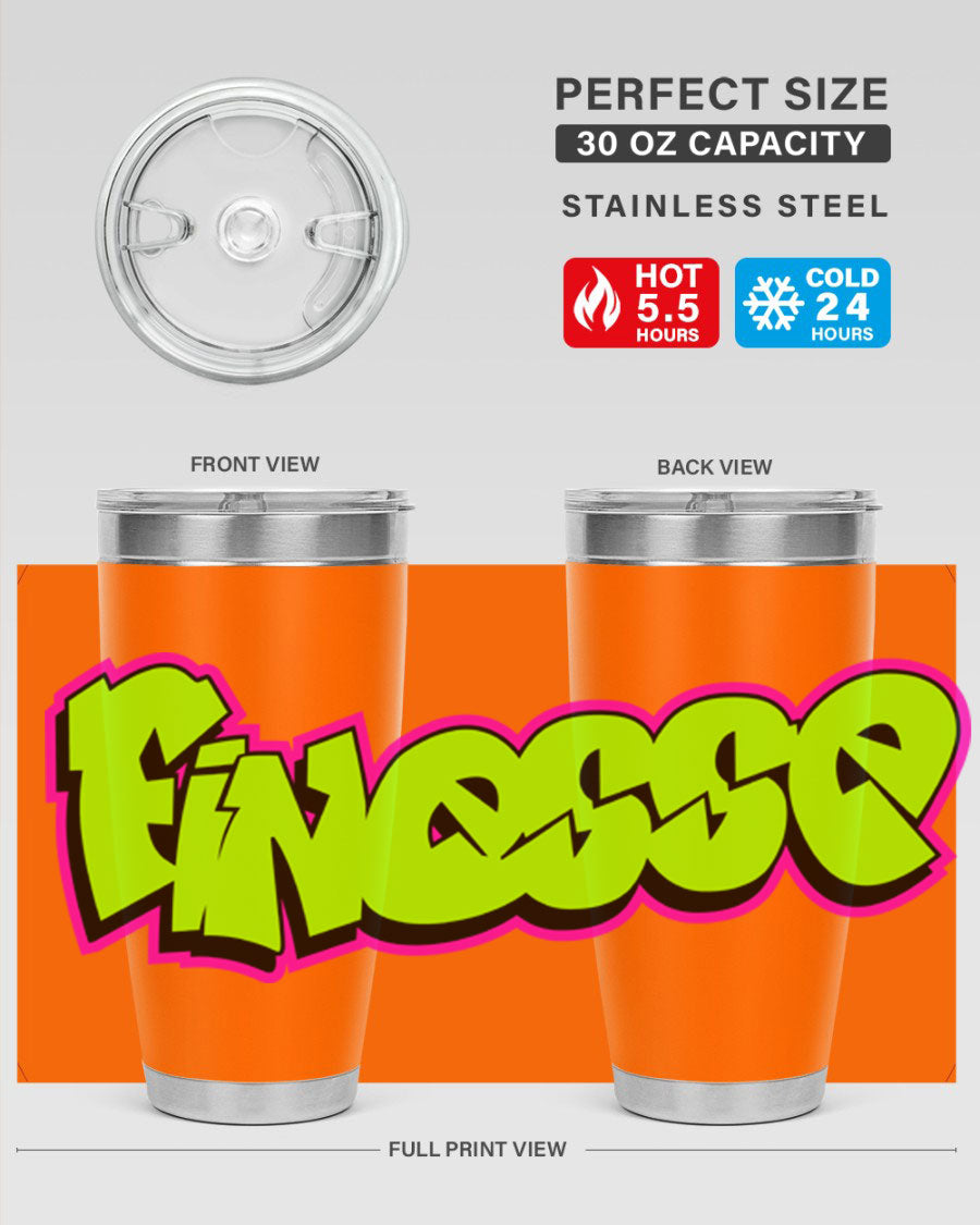 Finesse 154# Cotton Tank featuring stylish black words and phrases on a soft cotton fabric, perfect for casual wear.