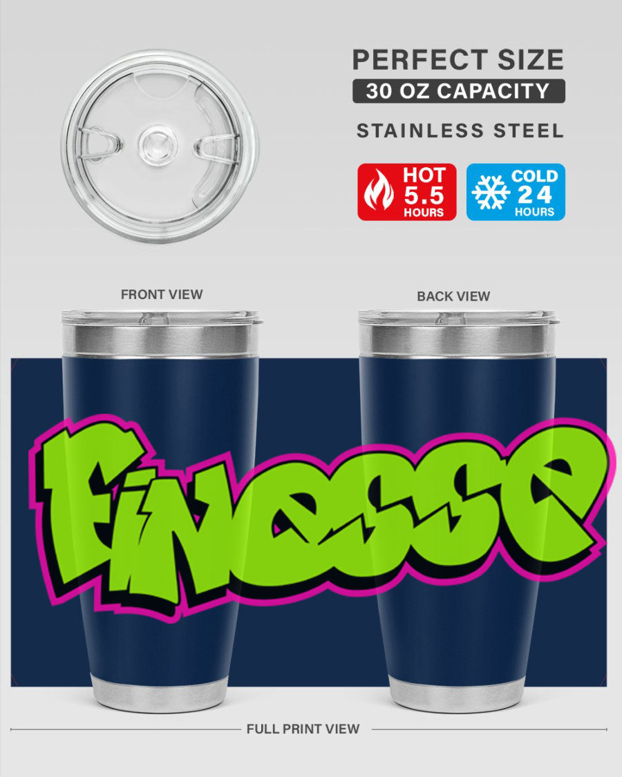 Finesse 154# Cotton Tank featuring stylish black words and phrases on a soft cotton fabric, perfect for casual wear.