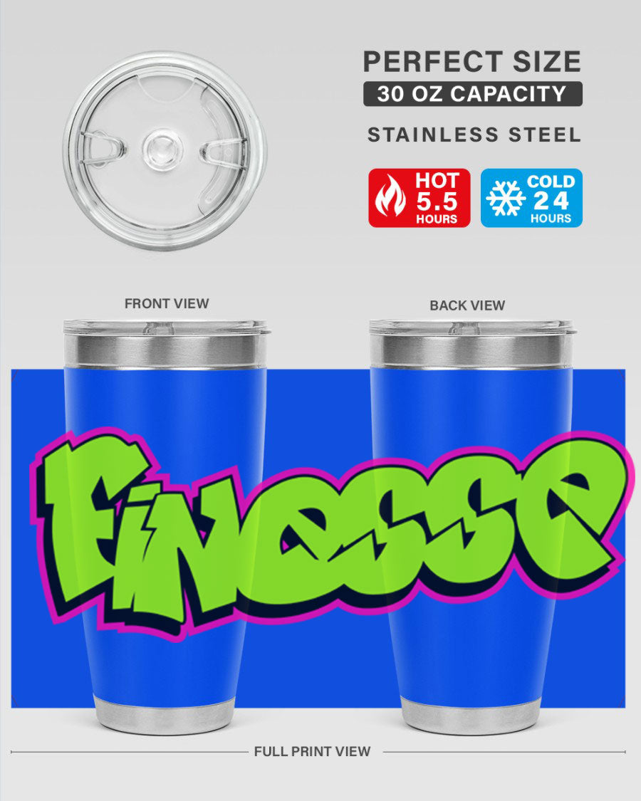 Finesse 154# Cotton Tank featuring stylish black words and phrases on a soft cotton fabric, perfect for casual wear.