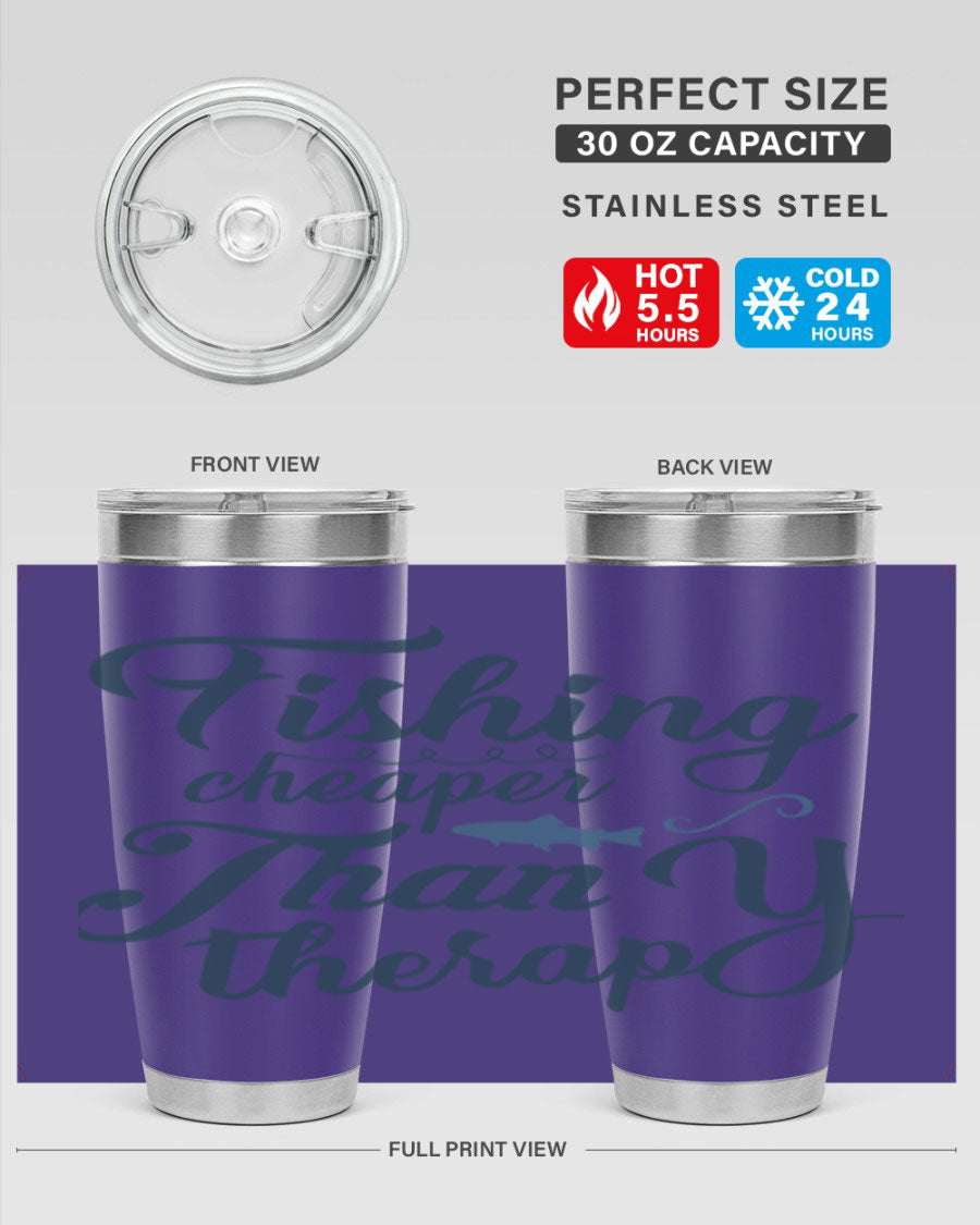 Fishing cheaper 151# Tumbler, 20oz double wall vacuum stainless steel with copper lining, featuring a drink-thru lid.