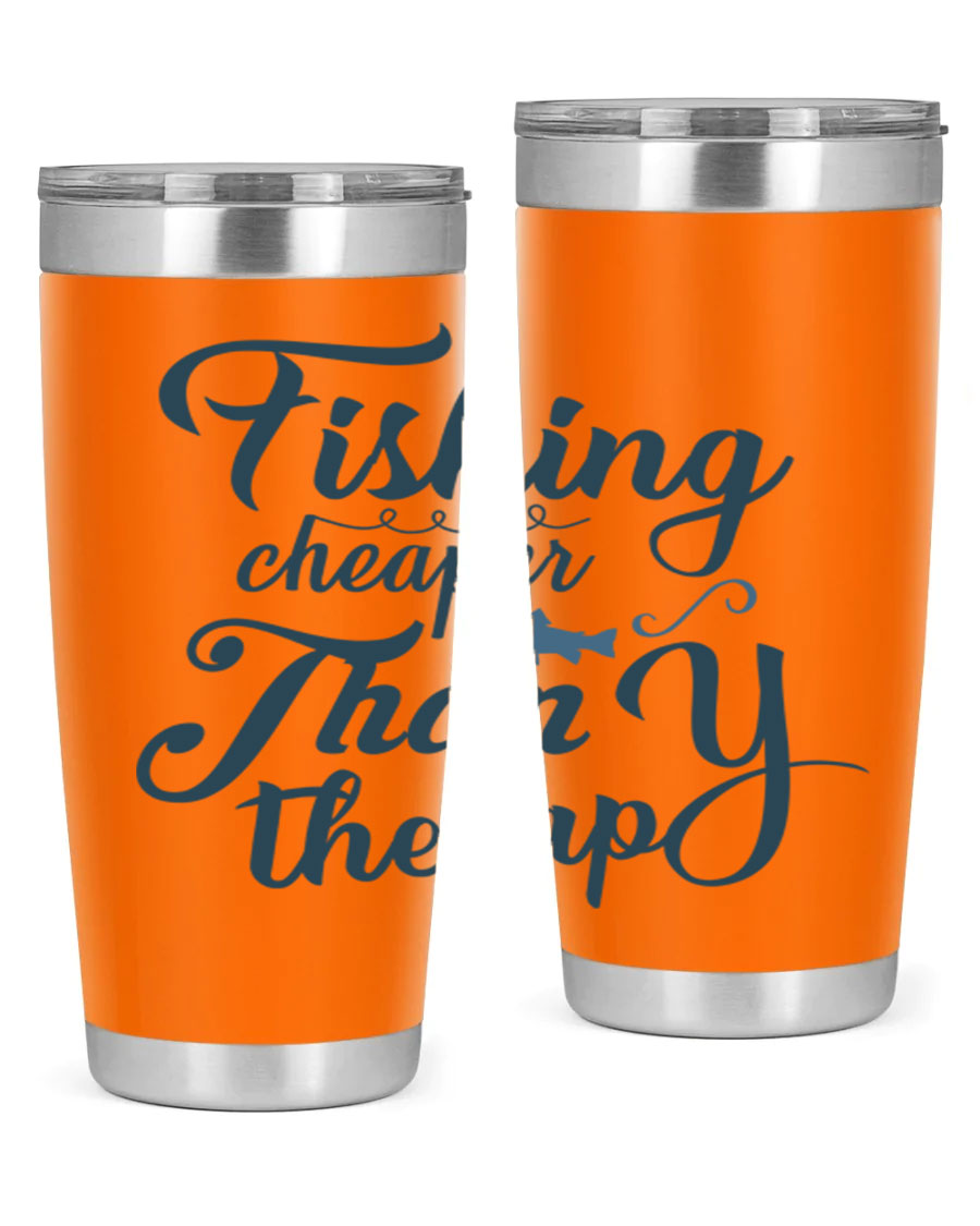 Fishing cheaper 151# Tumbler, 20oz double wall vacuum stainless steel with copper lining, featuring a drink-thru lid.